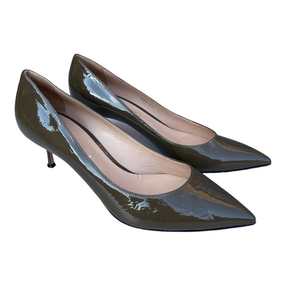 Casadei Scarlet patent leather pointy heels in Pantone color, size US 10, EU 41 - Picture 4 of 13